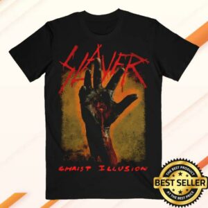 Slayer Merch Store Shop Christ Illusion Hand T-Shirt