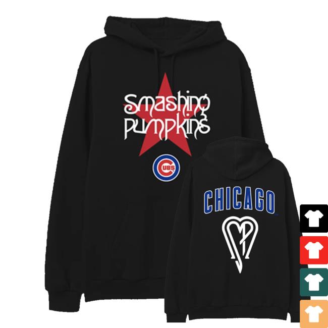 Smashing Pumpkins Merch Store Sp X Chicago Cubs Star Hoodie 4 Smashing Pumpkins Merch Store Sp X Chicago Cubs Star Hoodie