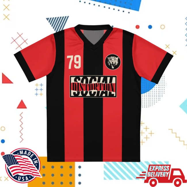 Social Distortion Merch Store Torn Logo Home Jersey 4 Social Distortion Merch Store Torn Logo Home Jersey