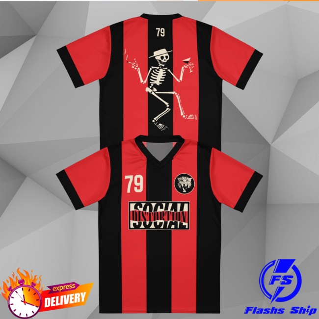 Social Distortion Merch Store Torn Logo Home Jersey 5 Social Distortion Merch Store Torn Logo Home Jersey