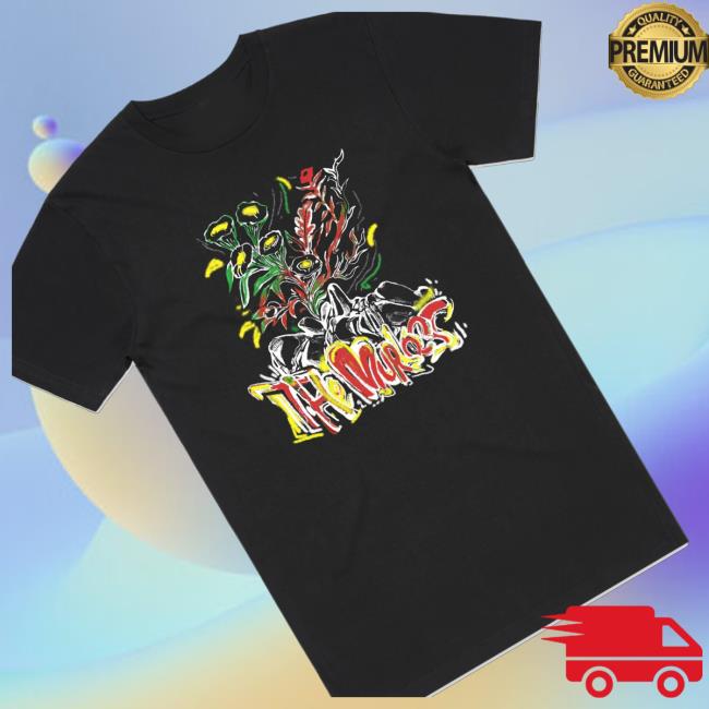 Sound Merch Store Flower Black T-Shirt 2 Sound Merch Store Flower Black T-Shirt