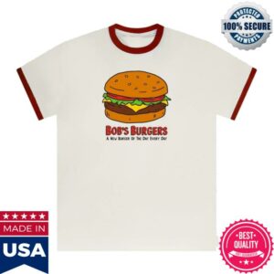 Spirit Jersey Merch Store Bob's Burgers A New Burger Everyday Ringer Tee