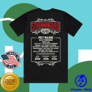 Strummingbird 2026 Merch Store 2026 Lineup Tee