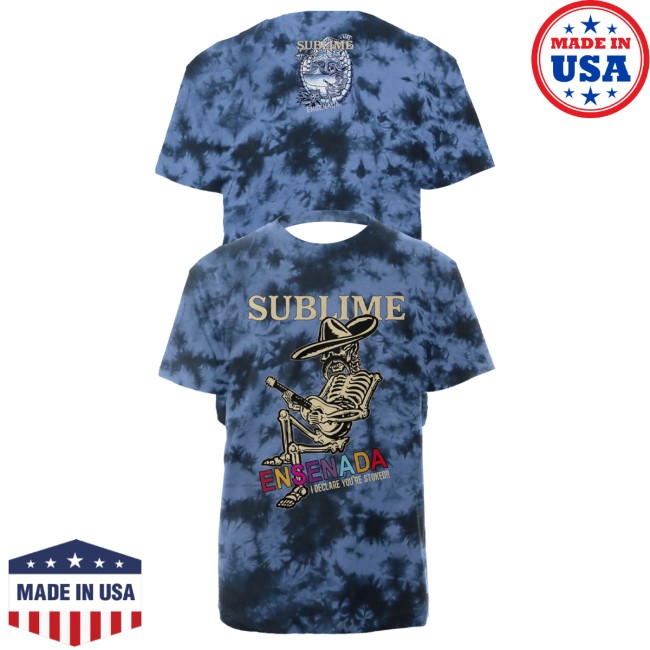 Sublime Merch Store Ensenada Skeleton Tie Dye Tee 5 Sublime Merch Store Ensenada Skeleton Tie Dye Tee