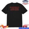 Sunn O))) Merch Store 2026 Spring Us Tour Shirt