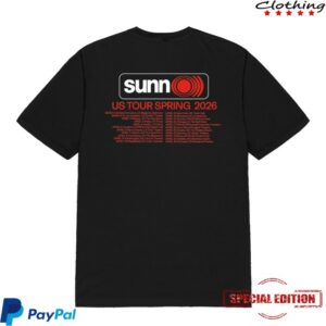 Sunn O))) Merch Store Rca Saprophial 2026 Spring Us Tour Shirt