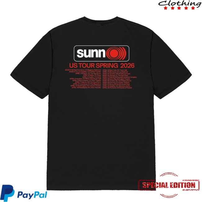 Sunn O))) Merch Store Rca Saprophial 2026 Spring Us Tour Shirt 3 Sunn O))) Merch Store Rca Saprophial 2026 Spring Us Tour Shirt