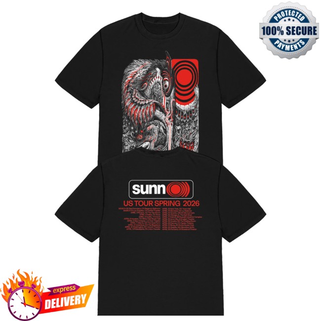 Sunn O))) Merch Store Rca Saprophial 2026 Spring Us Tour Shirt 5 Sunn O))) Merch Store Rca Saprophial 2026 Spring Us Tour Shirt