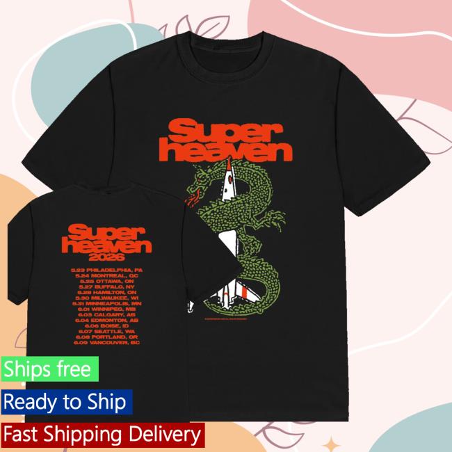 Superheaven Shop Merch Store Spring 2026 Tour Tee 4 Superheaven Shop Merch Store Spring 2026 Tour Tee