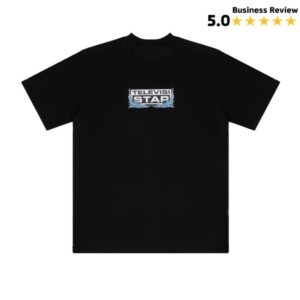 Televisi Star Catalog Store Merch Blue Flame Tee Black