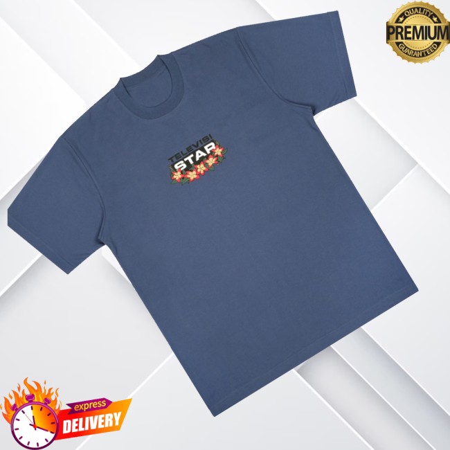 Televisi Star Catalog Store Merch Island Bloom Tee Blue 3 Televisi Star Catalog Store Merch Island Bloom Tee Blue