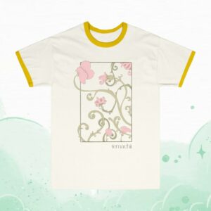 Temachii Merch Store Temachii Yellow Ringer Tee