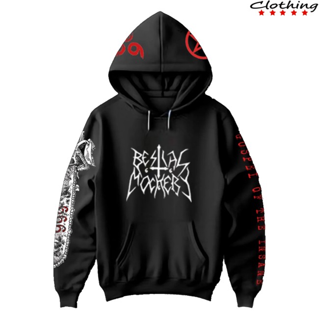 Temporal Dimensions Patches Merch Store Bestial Mockery Gospel Of The Insane Pullover Hoodie 3 Temporal Dimensions Patches Merch Store Bestial Mockery Gospel Of The Insane Pullover Hoodie