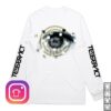 Tesseract Band Store Shop Merch Eyes Longsleeve - White