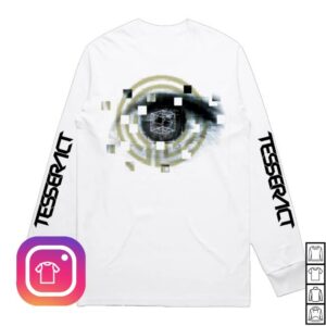 Tesseract Band Store Shop Merch Eyes Longsleeve - White