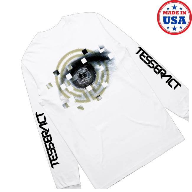 Tesseract Band Store Merch Eyes Longsleeve White 3 Tesseract Band Store Shop Merch Eyes Longsleeve - White