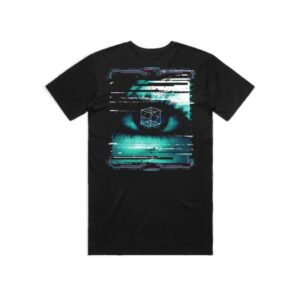 Tesseract Merch Store Eye Shirt Black