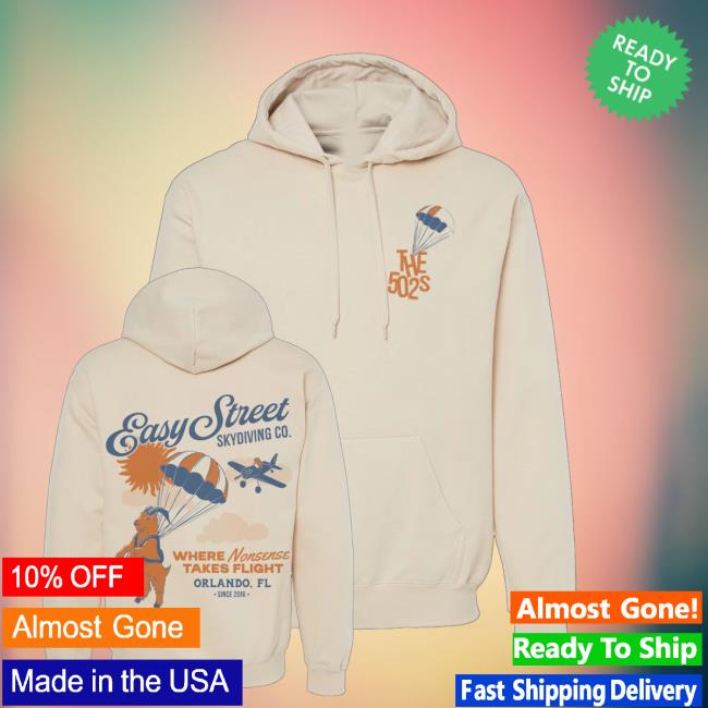 The 502S Merch Store Sky Diving Hoodie 5 The 502S Merch Store Sky Diving Hoodie