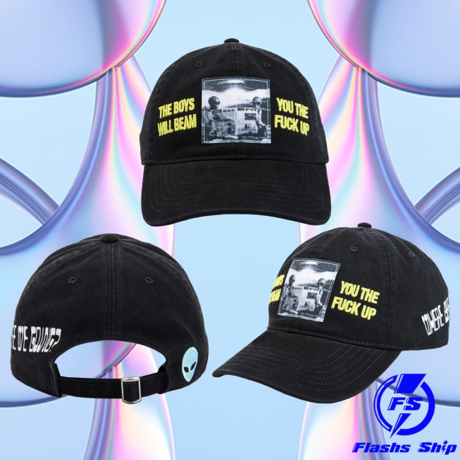 The Boys Store Merch Invasion Beam You Up Dad Hat 3 The Boys Store Merch Invasion Beam You Up Dad Hat