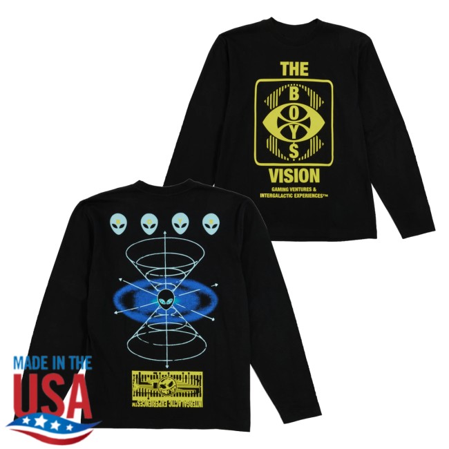 The Boys Store Merch Invasion Boys Vision Long Sleeve Shirt 4 The Boys Store Merch Invasion Boys Vision Long Sleeve Shirt