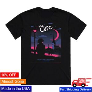 The Cure Merch Store Tallinn 2026 Event T-Shirt