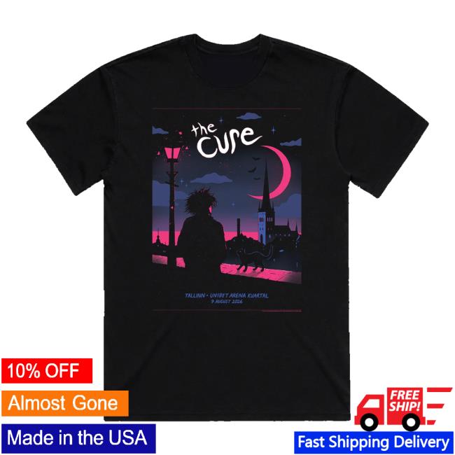 The Cure Merch Store Tallinn 2026 Event T-Shirt 2 The Cure Merch Store Tallinn 2026 Event T-Shirt