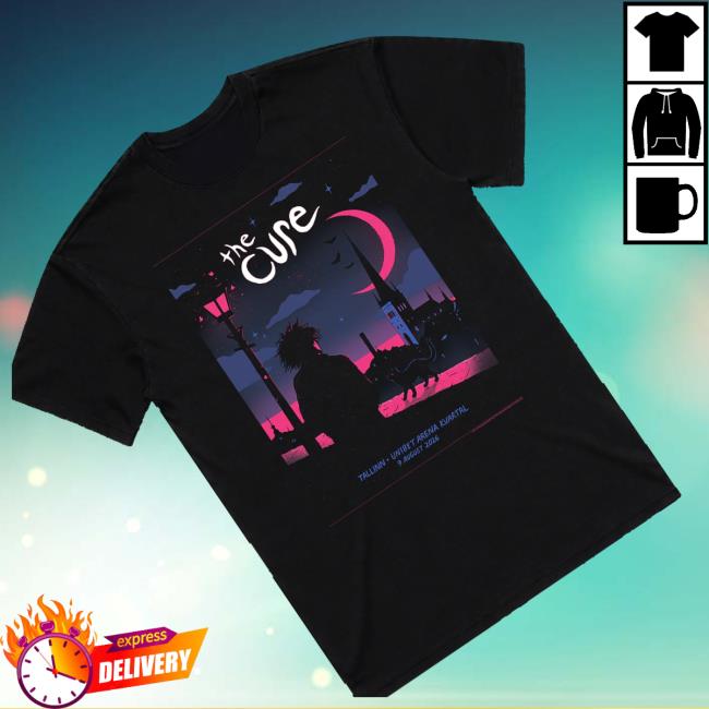 The Cure Merch Store Tallinn 2026 Event T-Shirt 3 The Cure Merch Store Tallinn 2026 Event T-Shirt