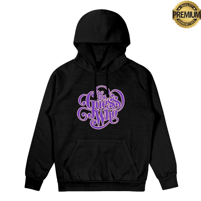 The Guess Who Merch Store Purple Classic Logo Hoodie 2 The Guess Who Merch Store Purple Classic Logo Hoodie