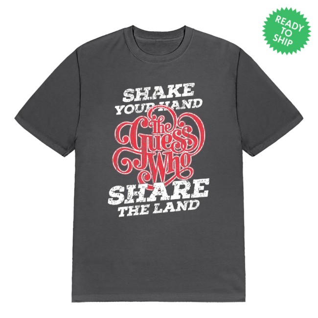 The Guess Who Merch Store Share The Land Tee 2 The Guess Who Merch Store Share The Land Tee