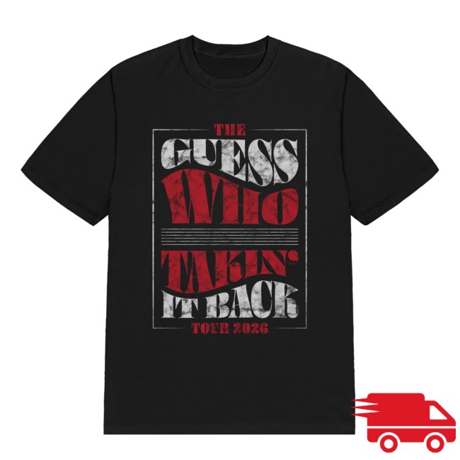 The Guess Who Merch Store Takin' It Back Guitar Tour Tee 2 The Guess Who Merch Store Takin' It Back Guitar Tour Tee