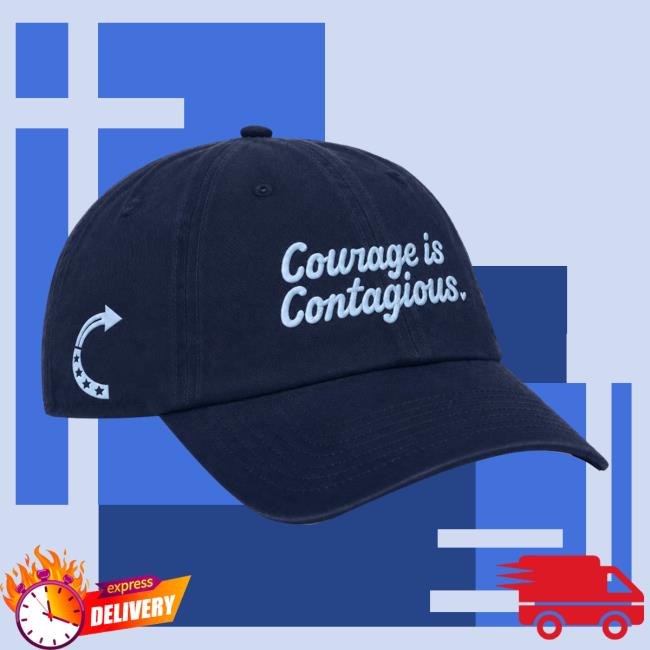 Tpusa Merch Store Courage Is Contagious Dad Hatz
