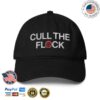 Tucker Carlson Merch Store Cull The Flock Baseball Hat Black