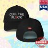 Tucker Carlson Merch Store Cull The Flock Baseball Hat Black