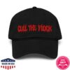 Tucker Carlson Merch Store Cull The Flock Vintage Metalhead Hat Black