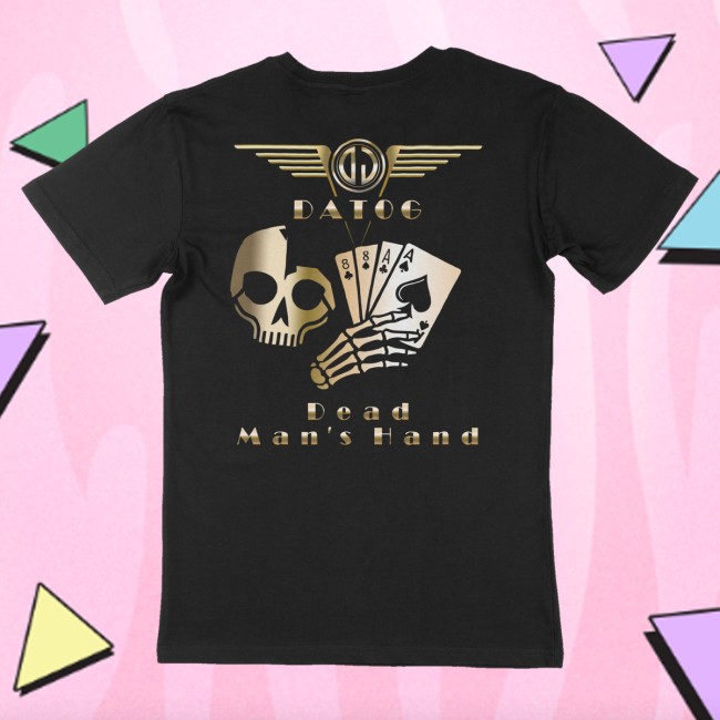 U.D.O. Merch Store Dead Man's Hand T-Shirt 4 U.D.O. Merch Store Dead Man's Hand T-Shirt