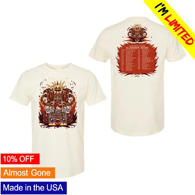 Umphreys Merch Store Sun Snake 2026 Summer Tour Tee 5 Umphreys Merch Store Sun Snake 2026 Summer Tour Tee