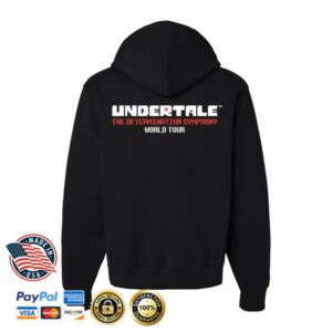 Undertale Symphony Merch Store Undertale World Tour Hoodie