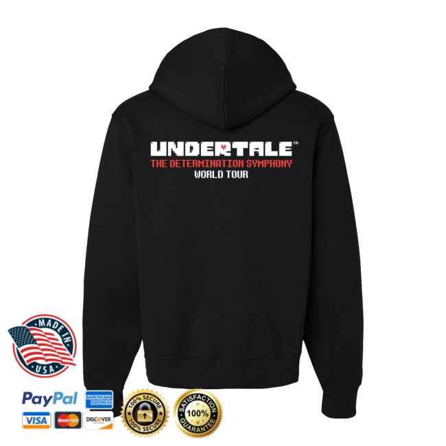 Undertale Symphony Merch Store Undertale World Tour Hoodie 3 Undertale Symphony Merch Store Undertale World Tour Hoodie