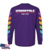 Undertale Symphony Merch Store Undertale World Tour Long Sleeve Tee Shirt (Purple) 1 Undertale Symphony Merch Store Undertale World Tour Long Sleeve Tee Shirt (Purple)