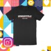Undertale Symphony Merch Store Undertale World Tour Tee Shirt