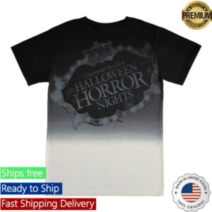 Universal Merch Store Halloween Horror Nights 2026 Fashion Logo T-Shirt