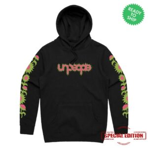 Unpeople Merch Store Garden Hoodie Black