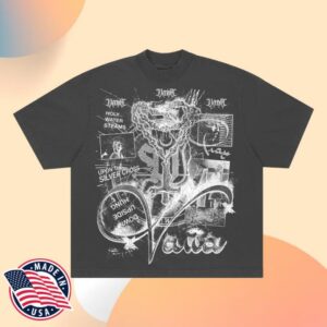 Vana Merch Store Silver Cross Tee Shirt