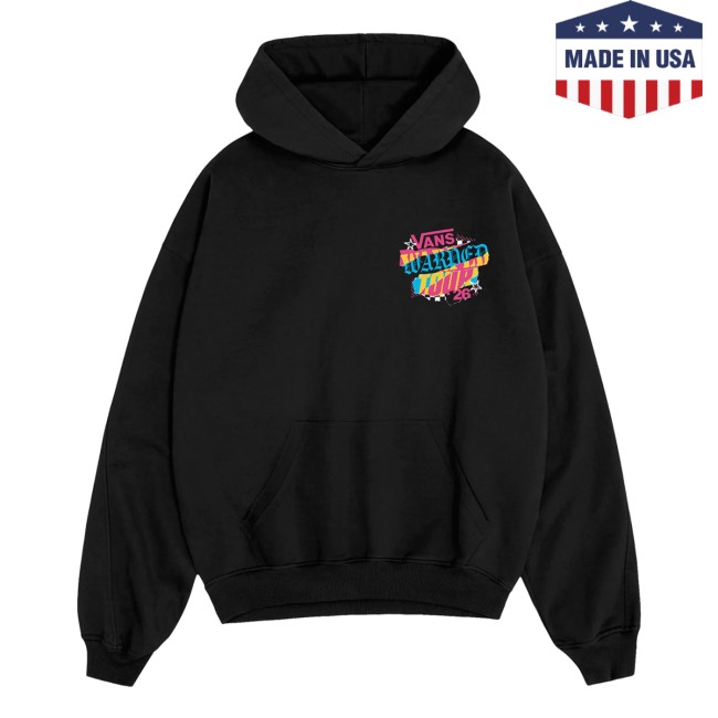 Vans Warped Tour Merch Store Color Pop Hoodie 3 Vans Warped Tour Merch Store Color Pop Hoodie