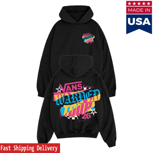 Vans Warped Tour Merch Store Color Pop Hoodie 5 Vans Warped Tour Merch Store Color Pop Hoodie