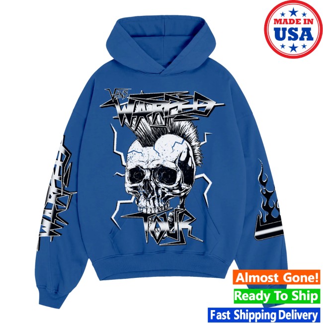 Vans Warped Tour Merch Store Encino Skull Hoodie 3 Vans Warped Tour Merch Store Encino Skull Hoodie