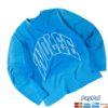 Wolee Store Merch College Logo Blue Long Sleeve Shirt