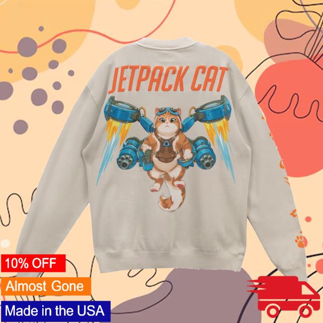 Blizzard Gear Shop Store Overwatch Jetpack Cat Crewneck Sweatshirt 4 Blizzard Gear Shop Store Overwatch Jetpack Cat Crewneck Sweatshirt