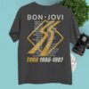 Bon Jovi Merch Store Slippery When Wet Tour 86-87 Pepper T-Shirt 1 Bon Jovi Merch Store Slippery When Wet Tour 86-87 Pepper T-Shirt