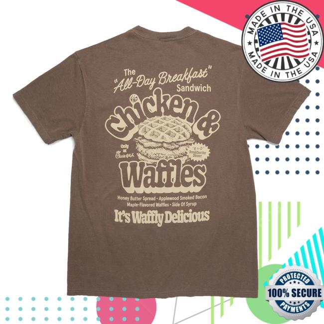 Chick Fil A Merch Shop Chicken And Waffles Tee 4 Chick Fil A Merch Shop Chicken And Waffles Tee